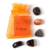 Courage Gemstone Therapy Kit for Empowerment