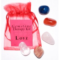 Love Gemstone Therapy Kit for Heart Chakra