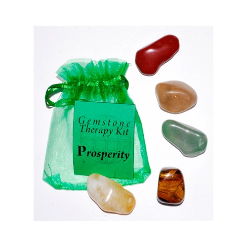 Prosperity Gemstone Therapy Kit for Abundance