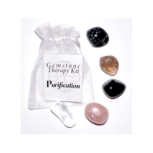 Kit Esencial de Terapia de Gemas de Purificación