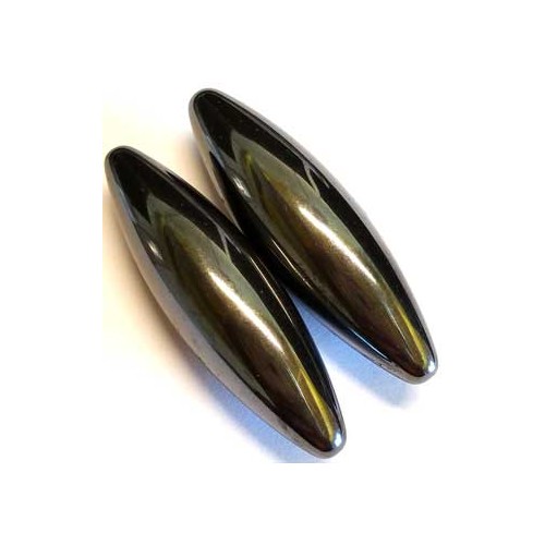 Magnetic Hematite Oval Set