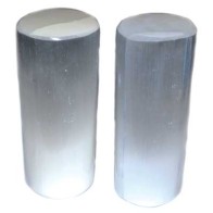 Set of 2 Selenite Harmonizers Meditation Tools