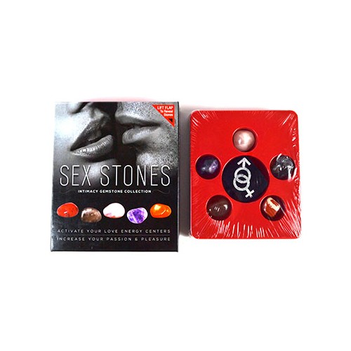 Kit de Gemas Sex Stones para Pasión e Intimidad