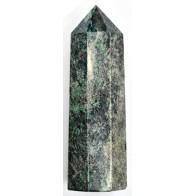 6-inch Ruby Zoisite W Mica Obelisk - Unique Healing Crystal