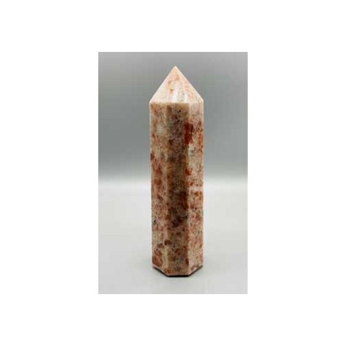 7" Sunstone Obelisk for Energy Circulation