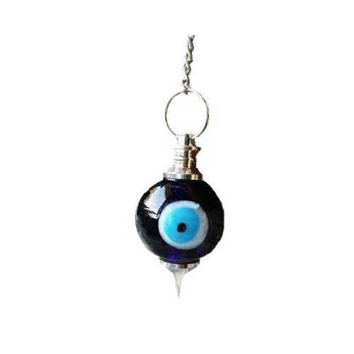 Evil Eye Glass Ball Pendulum