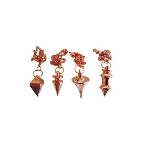 Copper Plated Brass Pendulum for Divination