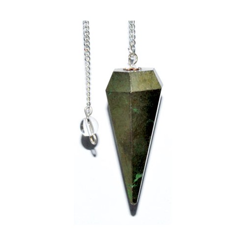 Protective 6-Sided Pyrite Pendulum