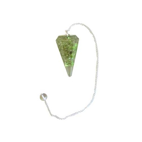 Peridot Orgone Pendulum