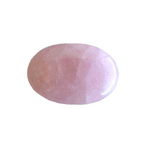 Rose Quartz Palm Stone Healing Love