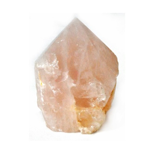 Unique Rose Quartz Top Polished Point