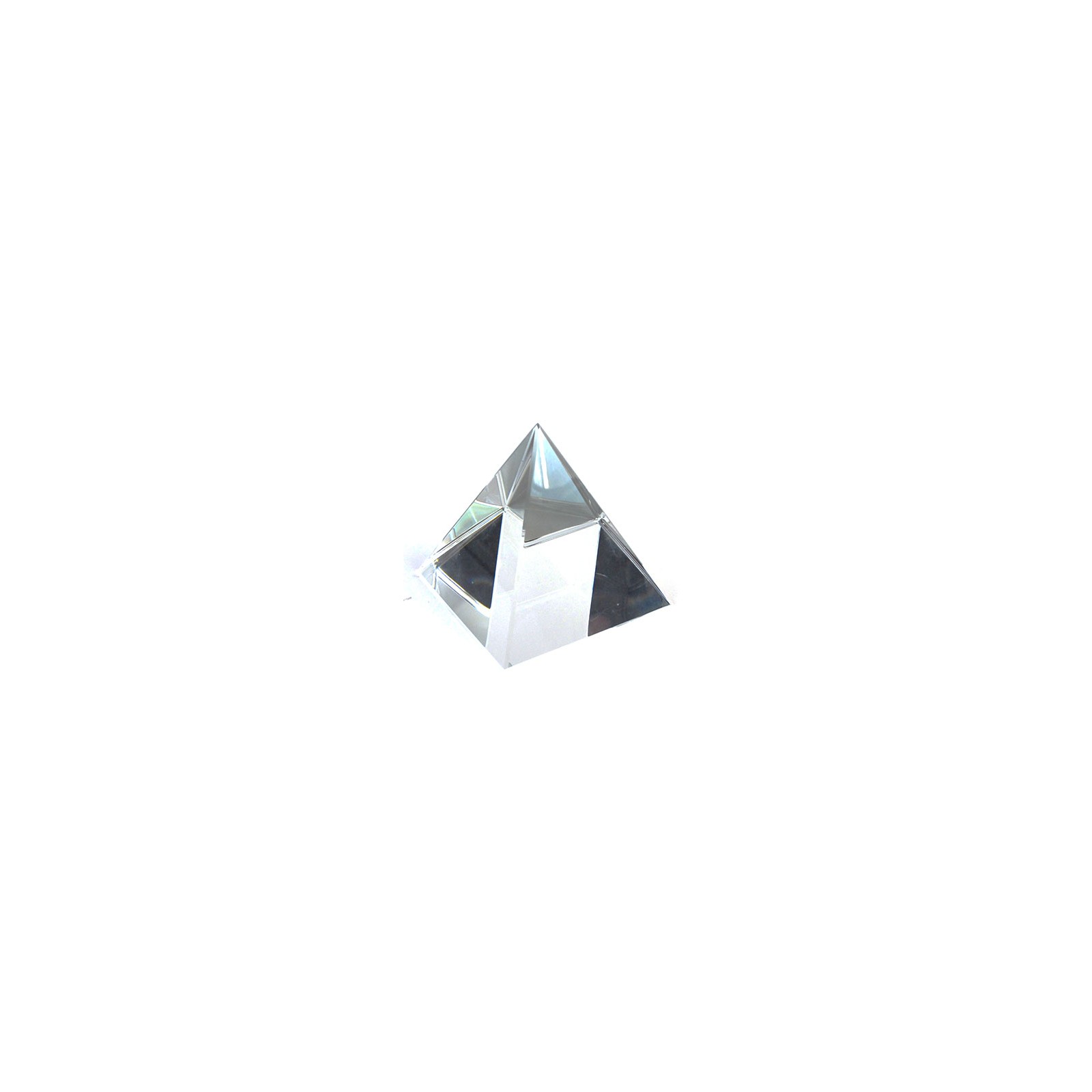 6cm Crystal Pyramid for Home Decor