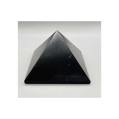 100mm Shungite Pyramid for Healing and Protection