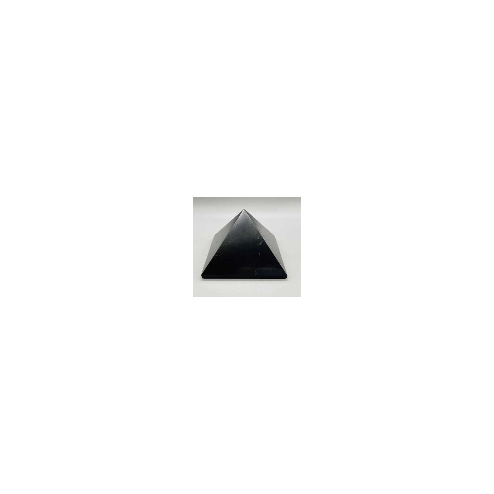 100mm Shungite Pyramid for Healing and Protection