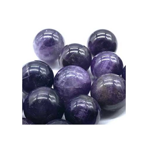 15-25mm Amethyst Marbles for Healing