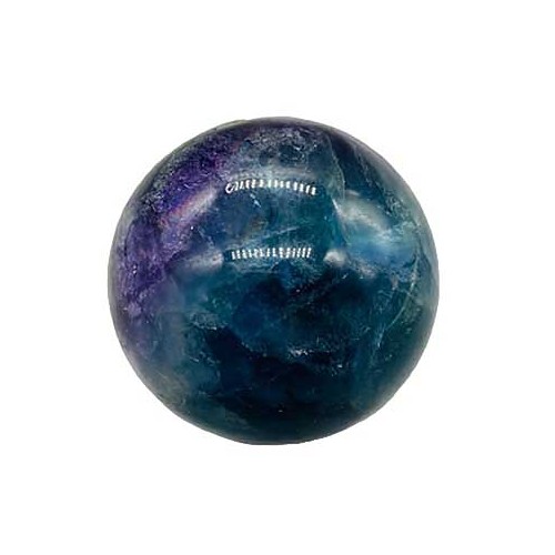 40mm Rainbow Fluorite Sphere