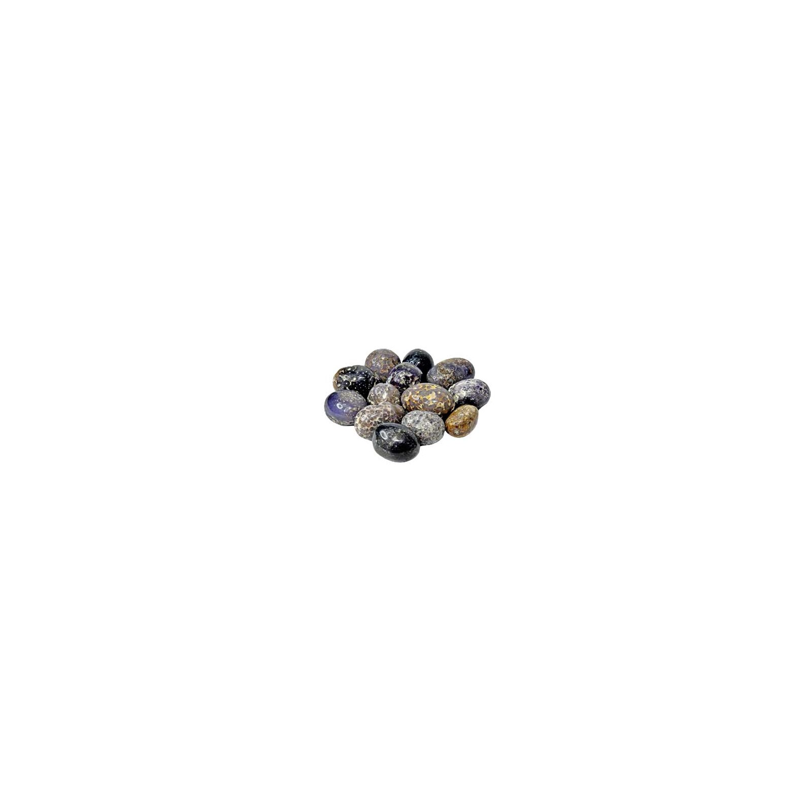 1 lb Grape Agate Tumbled Stones