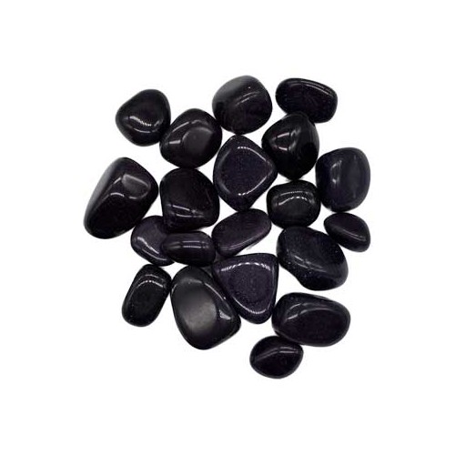 1 lb Blue Goldstone Stones for Protection and Energy