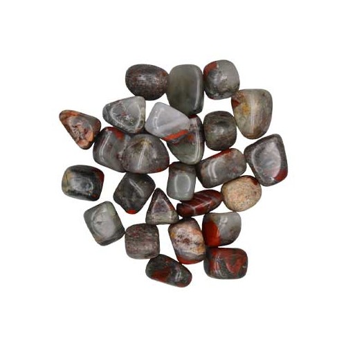 1 lb Bloodstone African Tumbled Stones