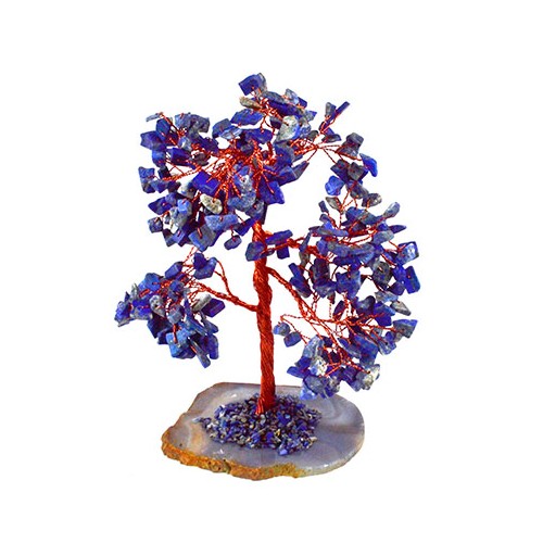 Lapis Lazuli Gemstone Tree for Positive Energy