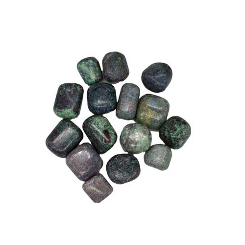 1 lb de Piedras Pulidas de Ruby Zoisite para Equilibrio Energético