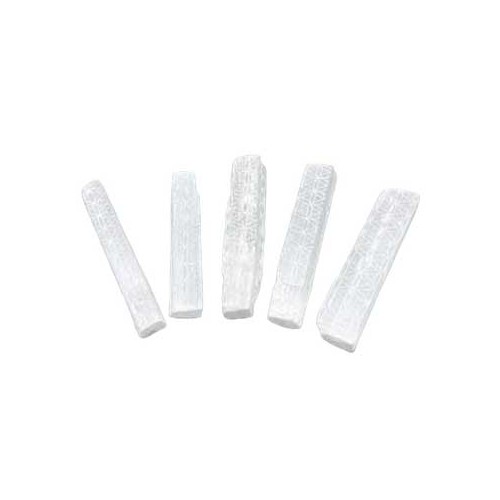 Set of 5 Selenite Mini Sticks (4")