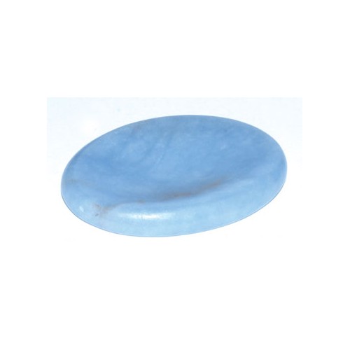 Angelite Worry Stone for Stress Relief