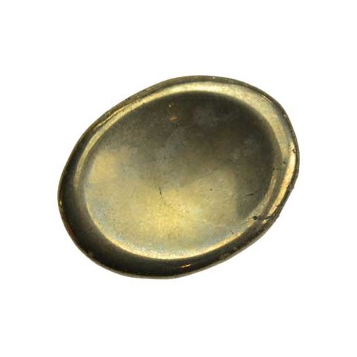 Pyrite Worry Stone for Wealth