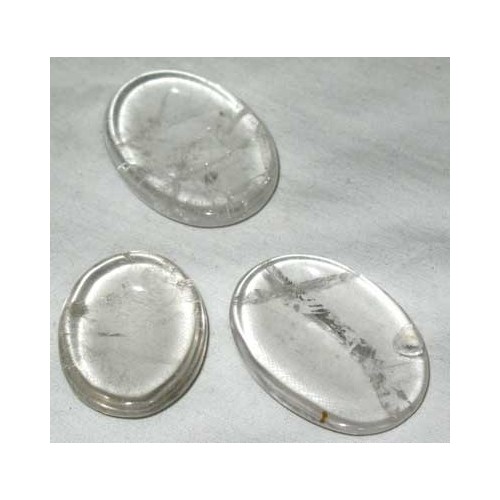 Quartz Worry Stone for Stress Relief