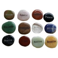 Inspirational Worry Stone for Positivity