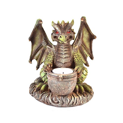 6 3/4 Inch Dragon Incense Burner