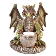 6 3/4 Inch Dragon Incense Burner