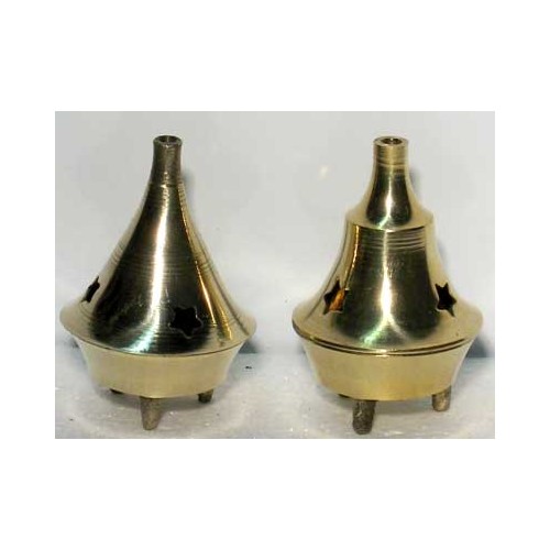 Brass Cone Incense Burner 2 1/4"