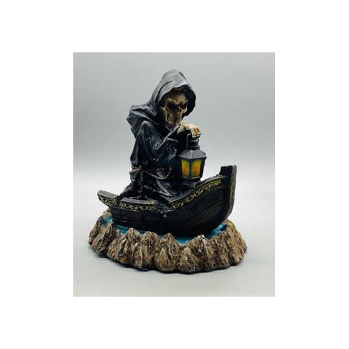 6 3/4" Reaper Incense Burner Gothic Design