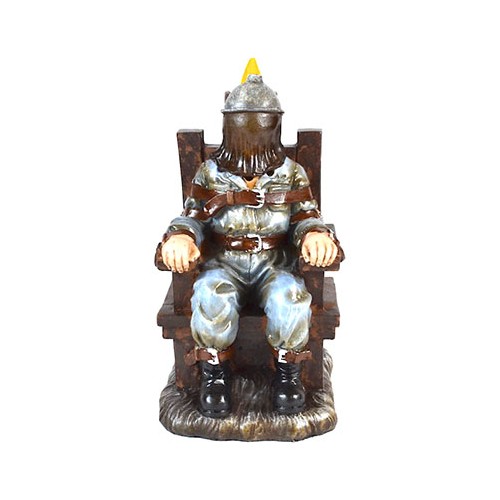 7" Electric Chair Backflow Incense Burner