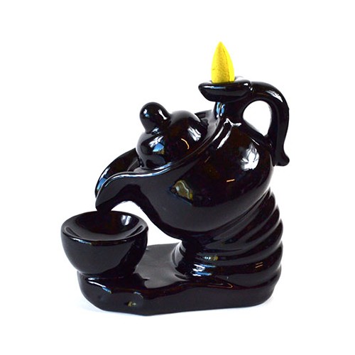 6" Teapot Backflow Burner for Mystic Decor