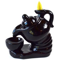 6" Teapot Backflow Burner for Mystic Decor