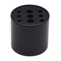 Black Brass Incense Holder - 9 Holes