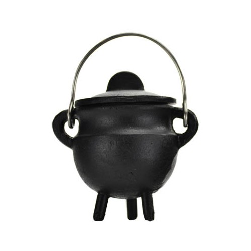 Plain Cast Iron Cauldron for Rituals and Decor