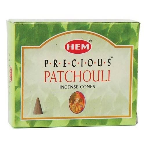 Patchouli HEM Incense Cones 10 Pack