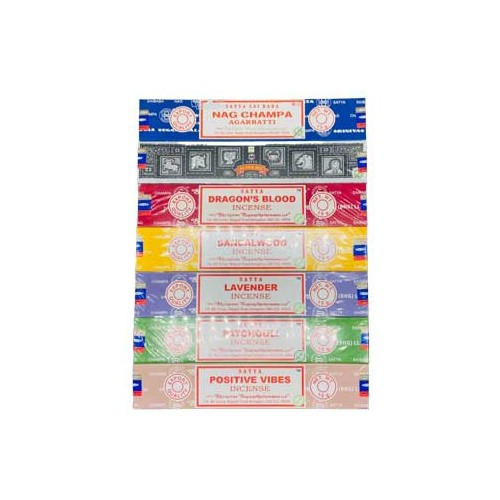 Set of 7 Variety Incense Sticks - 15gms