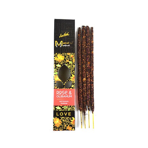 4 Pack Rose & Olibanum Manifest Sticks - Love Attraction