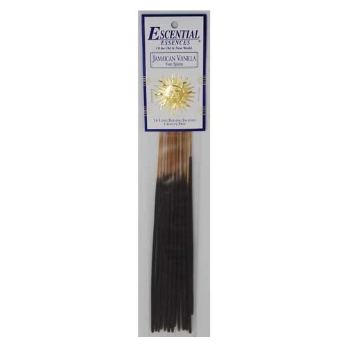 Jamaican Vanilla Essential Essences Incense Sticks 16 Pack