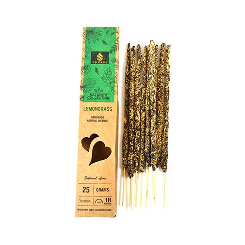 25gm Lemongrass Incense Sticks Eco-Friendly