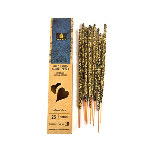 25gm Palo Santo Sandal Cedar Incense Sticks