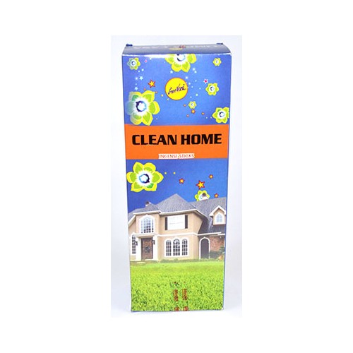 Incienso Clean Home (Caja de 6) - Aroma Reconfortante