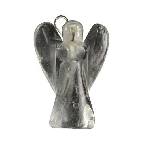 Clear Quartz Angel Pendant