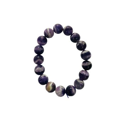 12mm Chevron Amethyst Bracelet