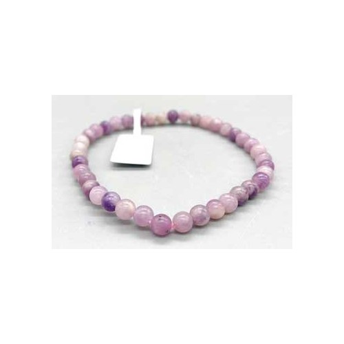 4mm Lepidolite Calming Bracelet