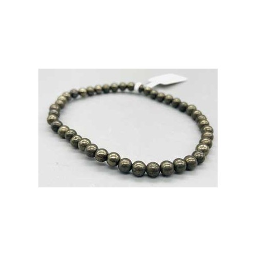 Pyrite Bracelet for Abundance and Protection